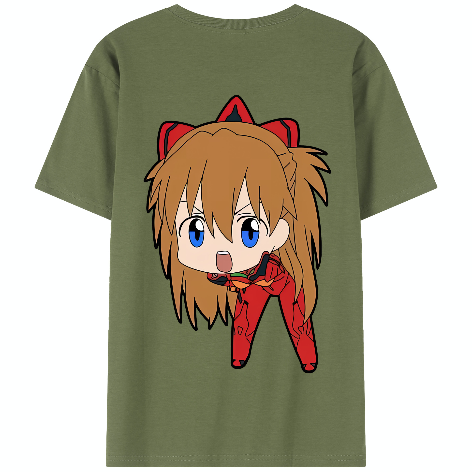 （画像用） EVA 新世紀エヴァンゲリオン 綿100％半袖Tシャツ（背面プリント）